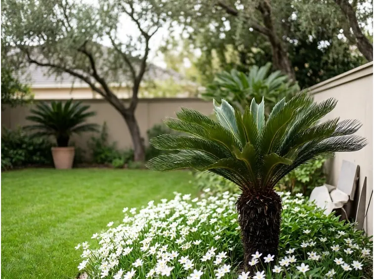Palme nei giardini